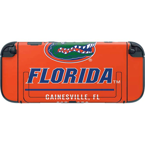 University of Florida Gainesville Est 1853 Nintendo Switch 2 (2025) with Joy-Con Skin